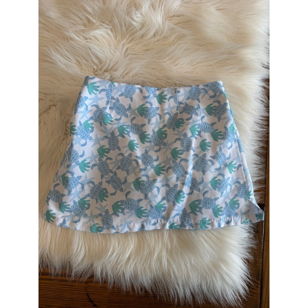 J Bailey sea turtle print skort size 5